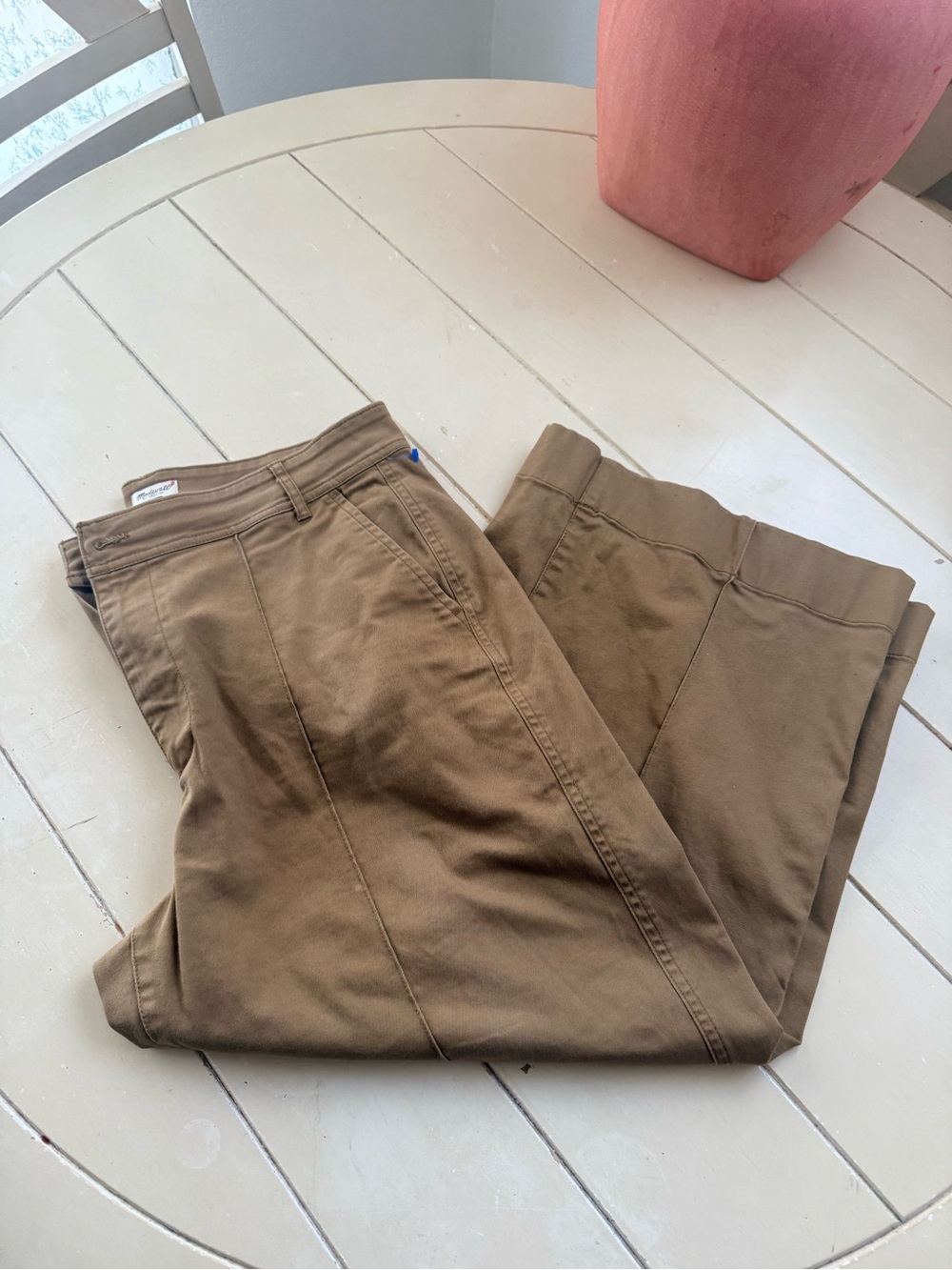 Madewell womans Khaki Brown Chino Pants